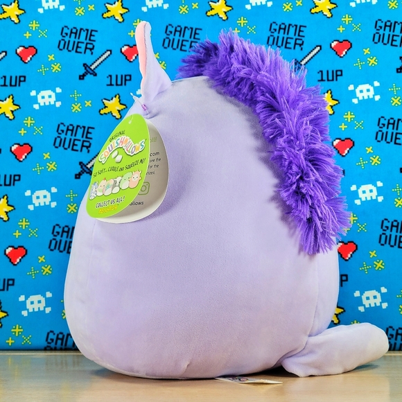 Squishmallow Meadow the Purple Horse 11" Ultrasoft Stuffed Animal Plush NWT - Picture 5 of 12